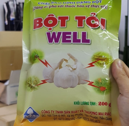 Bột tỏi chất bám dính 200gr