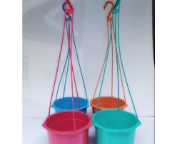 Chậu nhựa treo lớn có móc 19x13