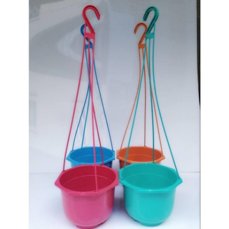 Chậu nhựa treo lớn có móc 19x13