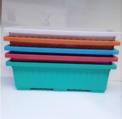 Chậu nhựa trồng hoa ban công 63x22x19
