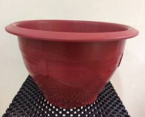 Chậu nhựa truyền thống 38x20H - Đỏ