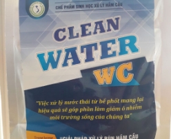 Chế phẩm sinh học xử lý hầm cầu Clean Water WC - Gói 100gr