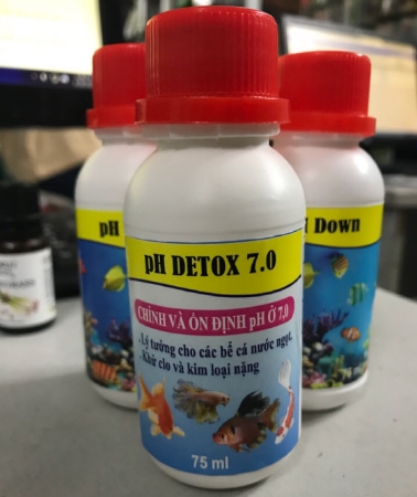 Dung dịch chỉnh và ổn định PH Detox 7.0 - Chai 75ml