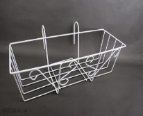 Giá móc treo chậu ban công lan can - Giá đỡ, Móc sắt 63x22x19
