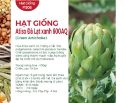 Hạt giống Atiso Đà Lạt xanh 600AQ