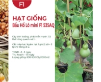 Hạt giống Bầu hồ lô mini F1 535AQ
