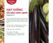 Hạt giống Cà nâu cơm xanh