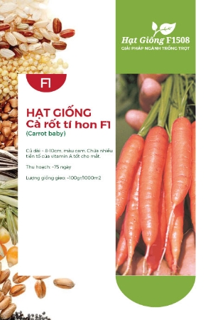 Hạt giống Cà rốt tí hon F1 300AQ