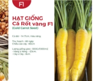Hạt giống Cà rốt vàng F1