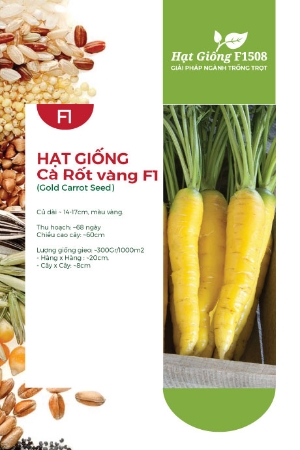 Hạt giống Cà rốt vàng F1