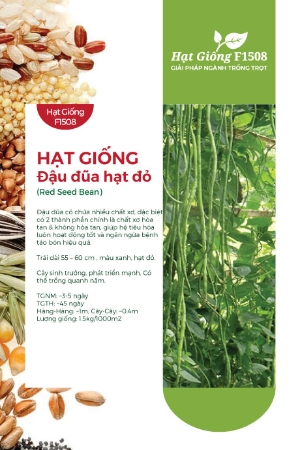 Hạt giống Đậu đũa hạt đỏ 481AQ