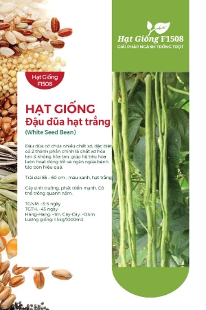 Hạt giống Đậu đũa hạt trắng