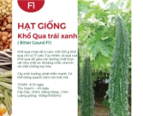 Hạt giống Khổ qua trái xanh F1
