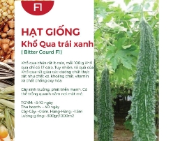 Hạt giống Khổ qua trái xanh F1