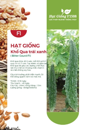 Hạt giống Khổ qua trái xanh F1