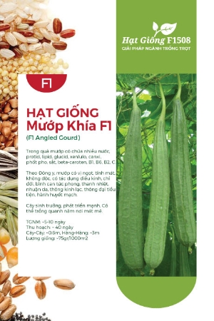 Hạt giống Mướp khía F1