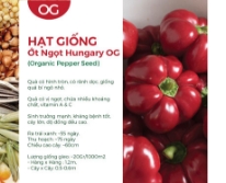 Hạt giống Ớt ngọt Hungary OG