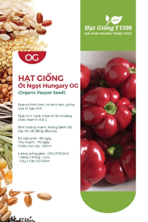 Hạt giống Ớt ngọt Hungary OG