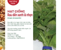 Hạt giống rau Dền xanh lá nhọn