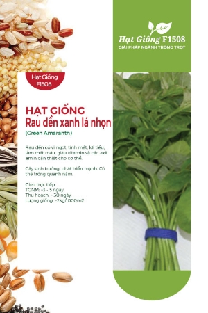 Hạt giống rau Dền xanh lá nhọn
