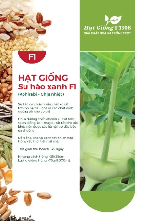 Hạt giống Su hào xanh chịu nhiệt F1 335AQ