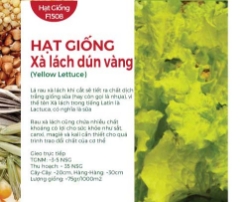 Hạt giống Xà lách dún vàng
