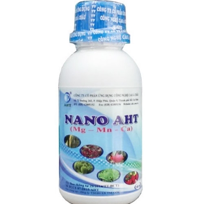 Nano Mg-Mn-Ca AHT - Phân bón vi lượng 100ml