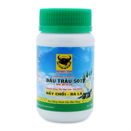 Phân bón đầu trâu 501 NPK 30-15-10 - Kích nảy chồi ra lá