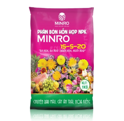 Phân bón NPK 15-5-20 - Ra hoa, Ra trái