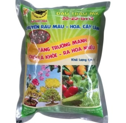 Phân bón đầu trâu NPK 20-20-15 - Phân 3 màu