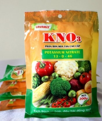 Phân KNO3 13-0-46 Phân Kali - Gói 200Gr