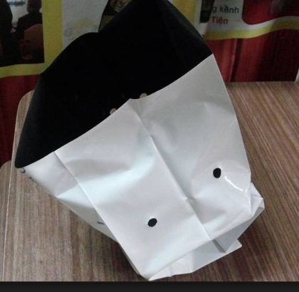 Túi ni lông 2 lớp trồng cây dưa lưới 18x36cm - 1Kg
