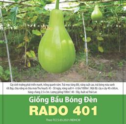 Hạt giống Bầu bóng đèn 2gr
