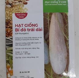 Hạt giống Bí sáp lai F1 - 1gr
