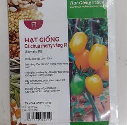 Hạt giống Cà chua cherry vàng lai F1