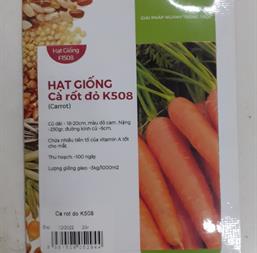 Hạt giống Cà rốt đỏ 5gr