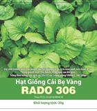 Hạt giống Cải bẹ vàng Rado 306 - Gói 1Kg