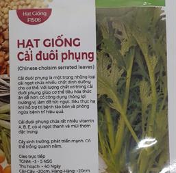 Hạt giống Cải đuôi phụng 20gr