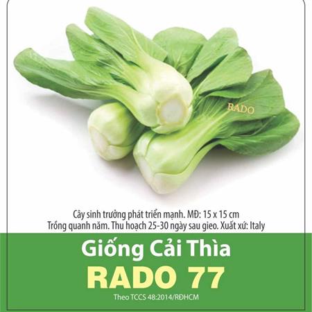 Hạt giống Cải thìa Rado 77 - Gói 100Gr