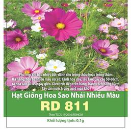 Hạt giống Hoa sao nhái nhiều màu RD 811 - Gói 0.3gr