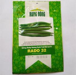 Hạt giống Mướp hương xanh trái dài Rado 32 - 1gr