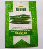 Hạt giống Mướp hương xanh trái dài Rado 32 - Gói 10gr