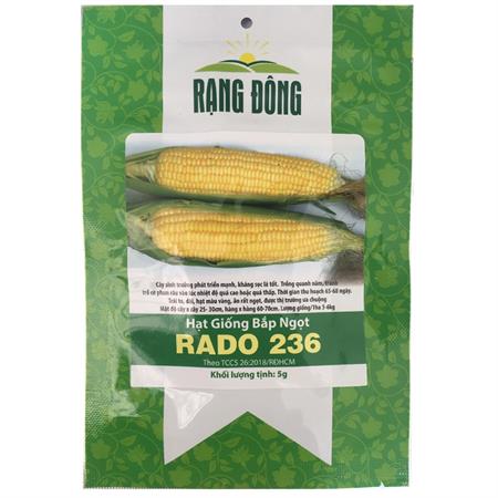 Hạt giống Bắp ngọt Rado 236 - Gói 100Gr