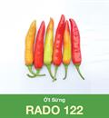 Hạt giống Ớt sừng Rado 122 - Gói 0.2gr