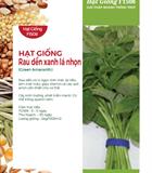 Hạt giống rau Dền xanh lá nhọn 20gr