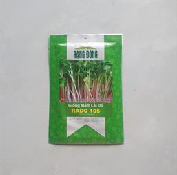 Hạt giống Rau mầm củ cải đỏ Rado 105 30g