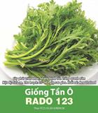 Hạt giống Tần Ô Rado 123 - Cúc tẻ - 100gr