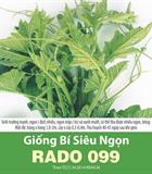 Hạt giống Bí siêu ngọn Rado 099 - Gói 50gr