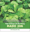 Hạt giống Cải bẹ vàng Rado 306 - Gói 100gr
