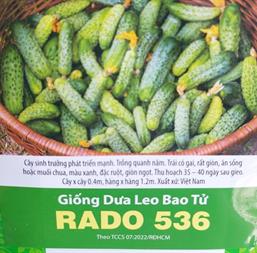 Hạt Giống Dưa Chuột Bao Tử - Gói 100gr